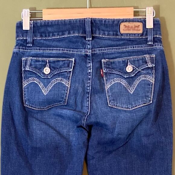 Levi’s NWOT 529 Curvy Bootcut denim jeans W27 L32 - Picture 4 of 10